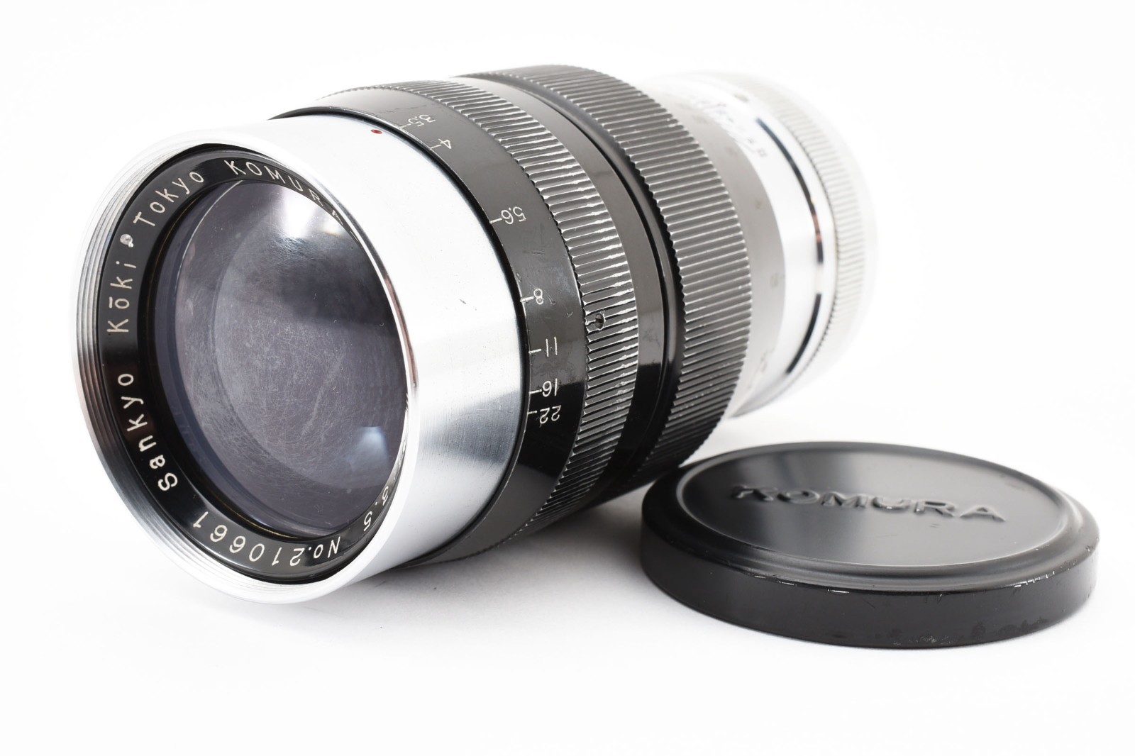 【良品+】Sankyo Koki KOMURA 105mm F3.5 L39Mt Komura Sankyo Koki 105mm F3.5 Camera Lens | eBay