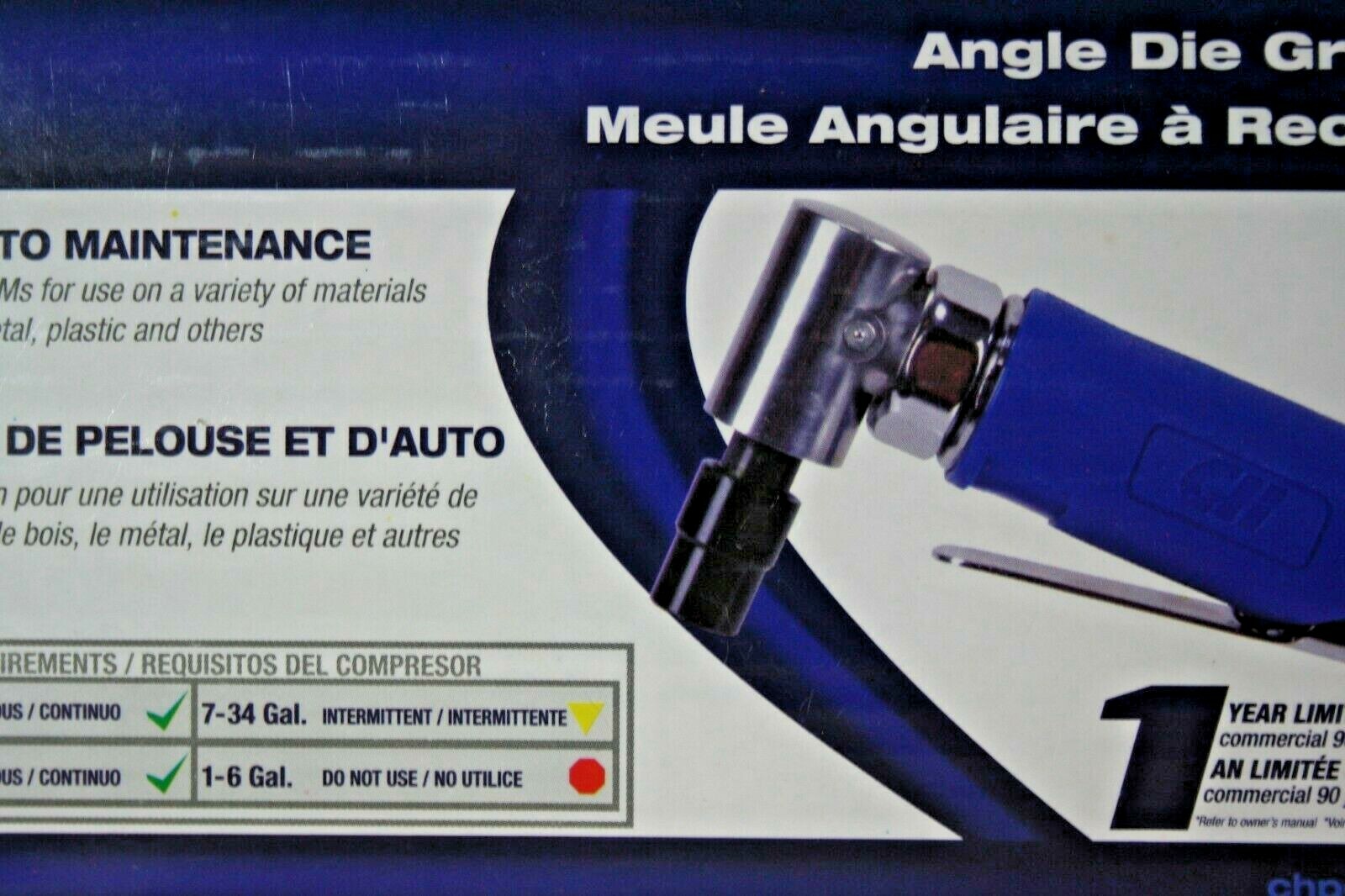 Campbell Hausfeld TL0541 1/4 in. Air Angle Die Grinder - BRAND NEW