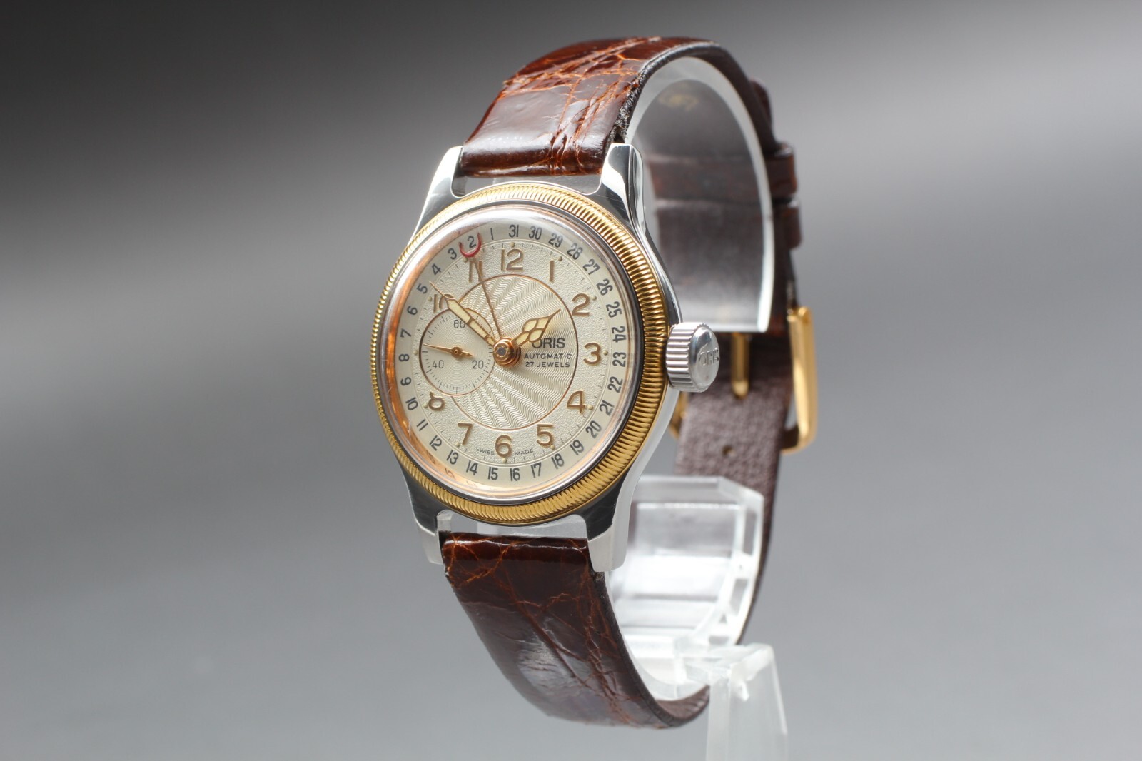 時計 ORIS Pointer Date 7462 Near MINT+++* ORIS Big Crown Pointer Date 7462 Silver
