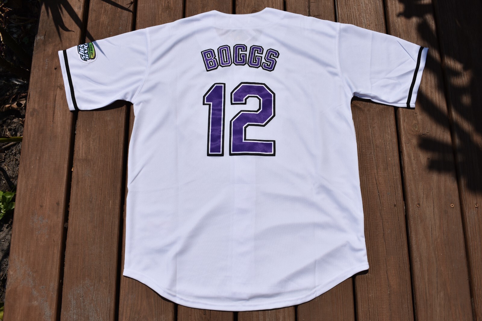 MLB タンパベイ・レイズ Rays Boggs ユニフォーム 12 Tampa Bay Devil Rays Wade Boggs #12 Mitchell Ness MLB Jersey
