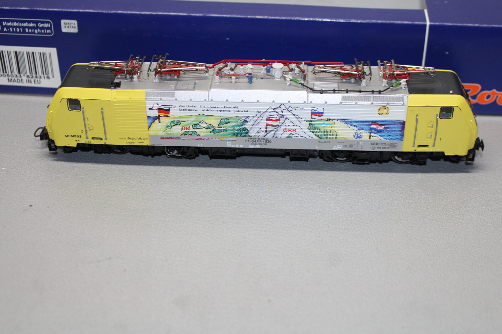 Roco 63620 DCC Digital Electric Locomotive Series E16 06 DRG Roco 63620 DCC Digital Electric Locomotive Series E16 06 DRG