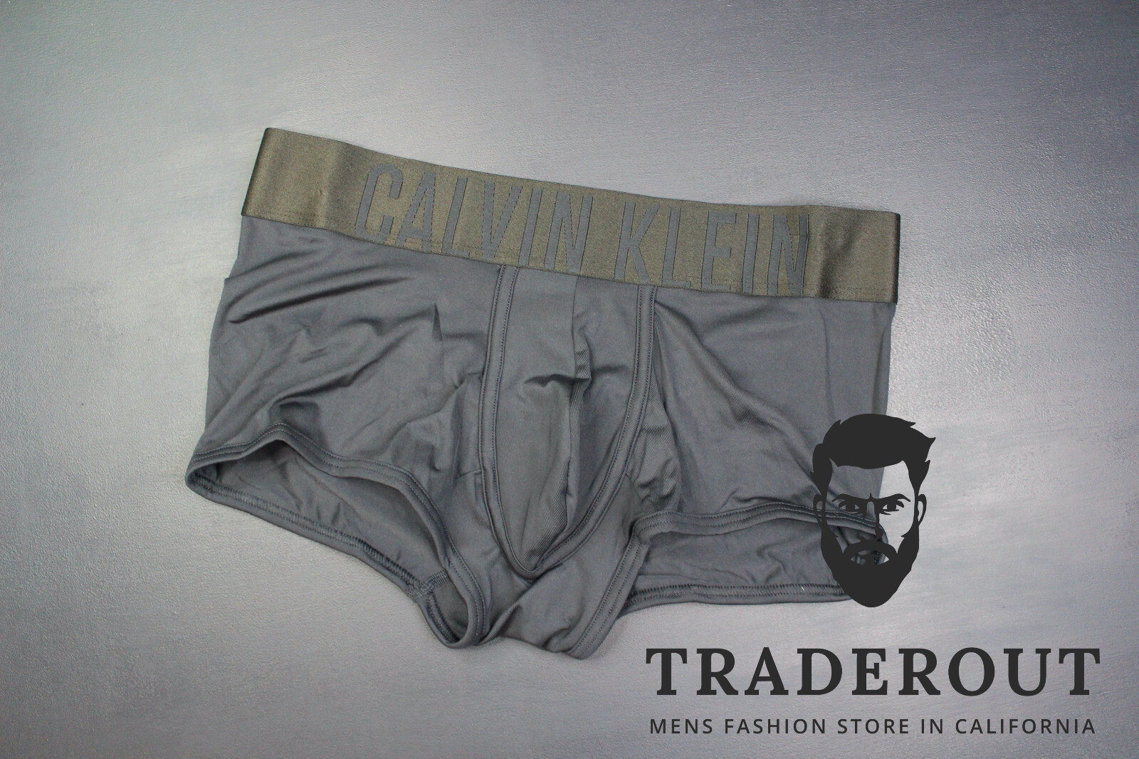 Calvin Klein CK men black intense power microfiber trunk underwear size S M L