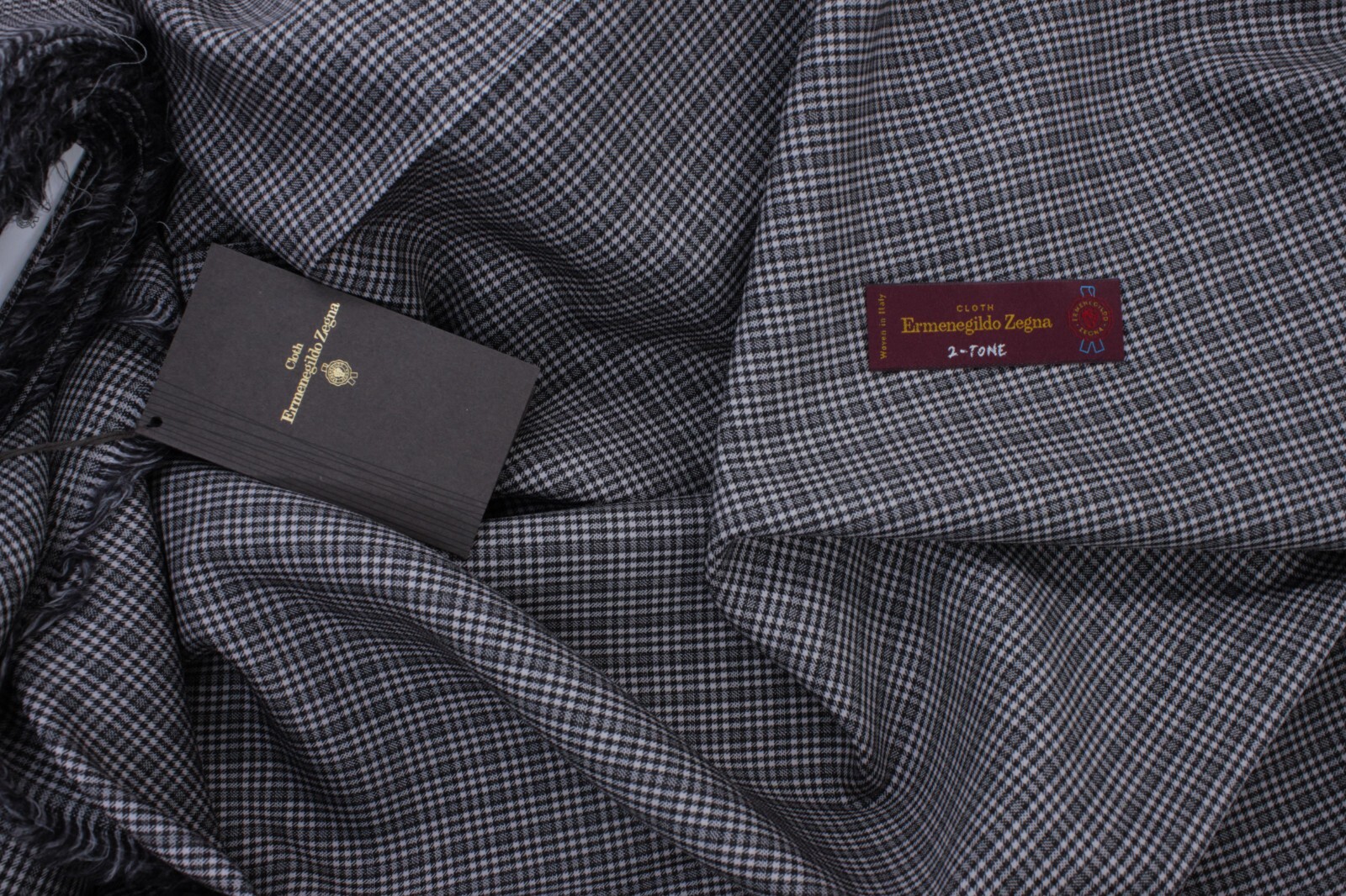 値下未使用品】Ermenegildo Zegna couture』シルクタイ黒系 Ermenegildo Zegna Sale | Discount Designer Ties | Tie Deals