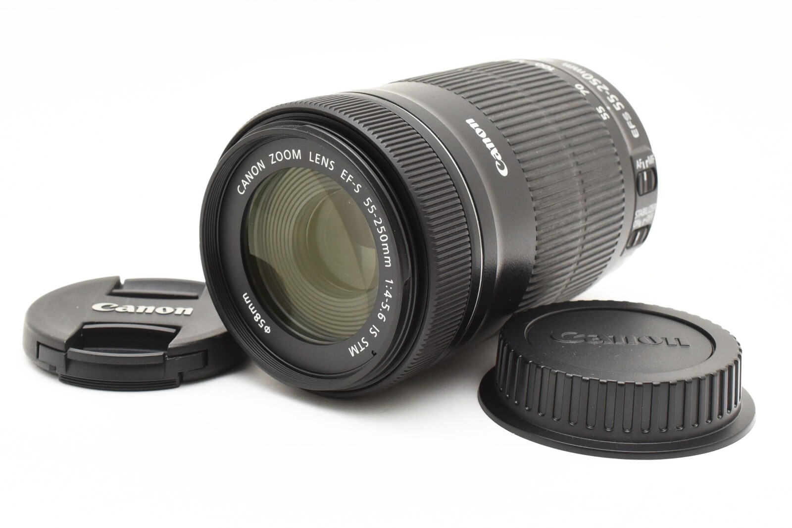 Canon EF-S 55-250mm f/4-5.6 IS STM Telephoto EF Mount [Exc+5