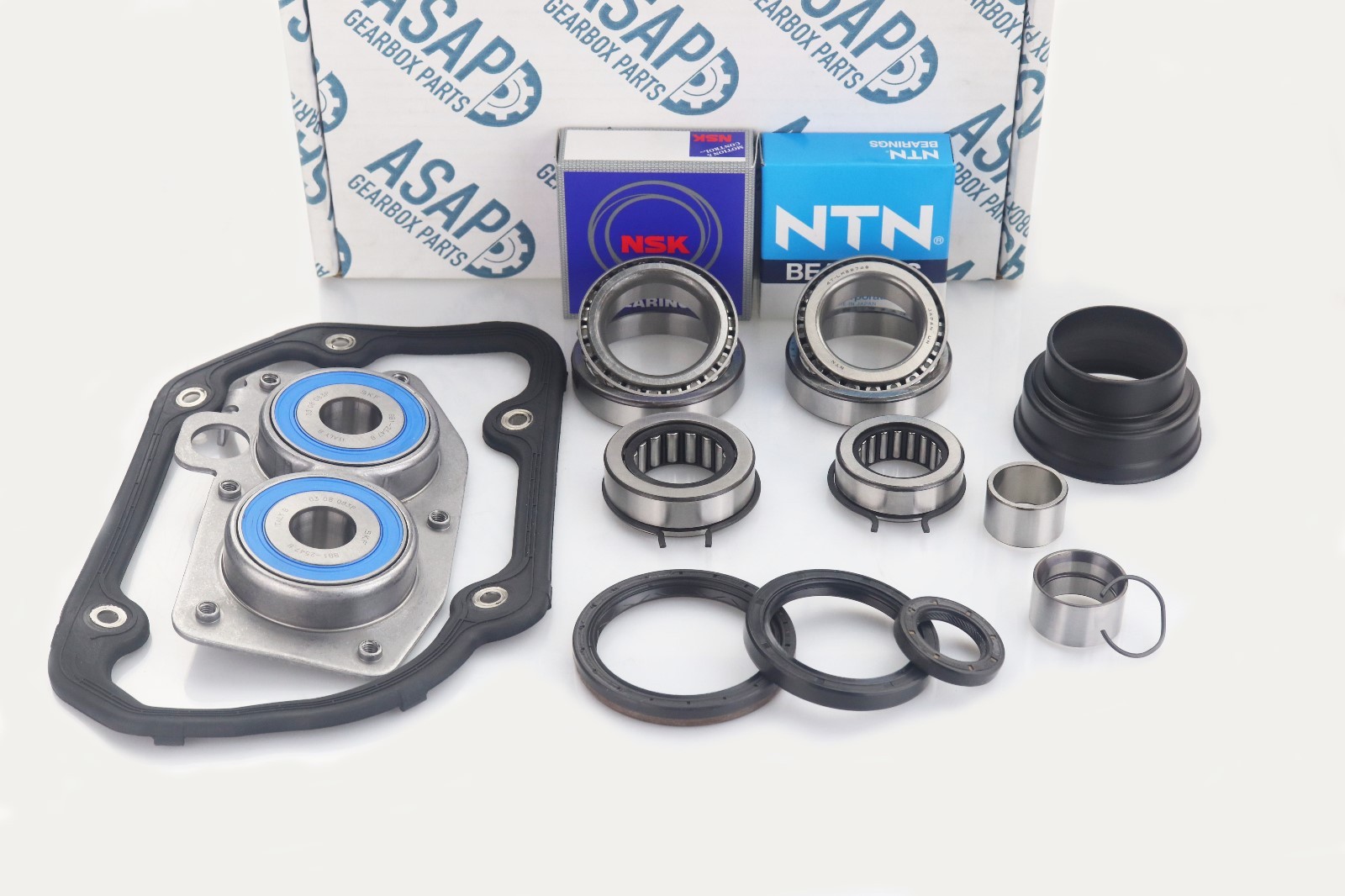 VW Polo 02T Gearbox OEM Bearing & Seal Rebuild Kit Fits GSA, HCS, JHG