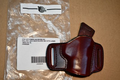 Don Hume H721-OT Double Nine Open Top Concealment Belt Slide Leather Holster