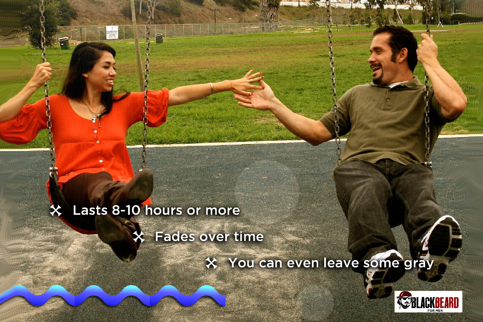 Blackbeard for Men Instant, Brush-On, Hypoallergenic Beard Color - 3-PK