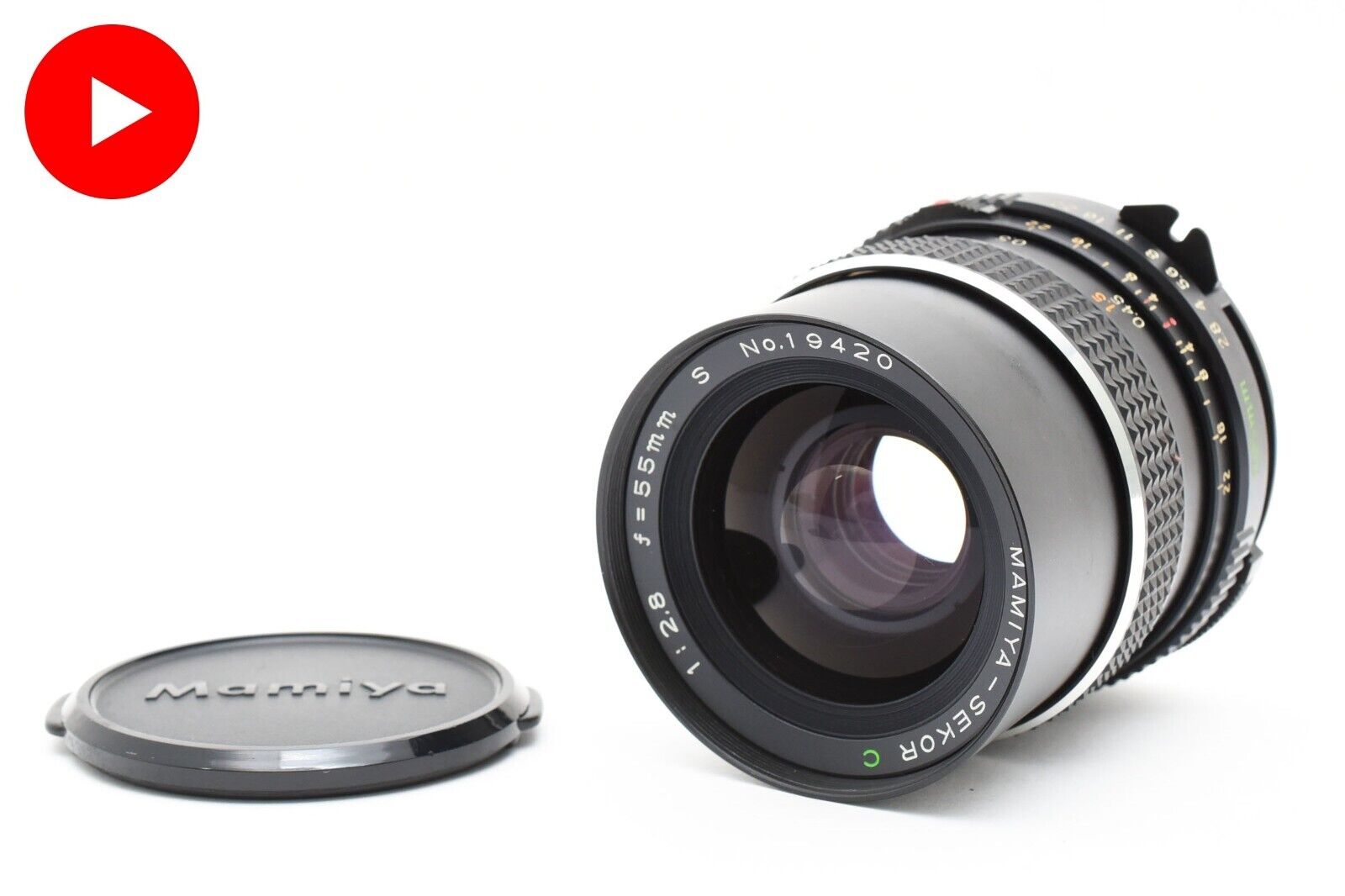 NEAR MINT* Mamiya Sekor C 55mm f2.8 Lens for 645 1000s Super NEAR MINT* Mamiya Sekor C 55mm f2.8 Lens for 645 1000s Super