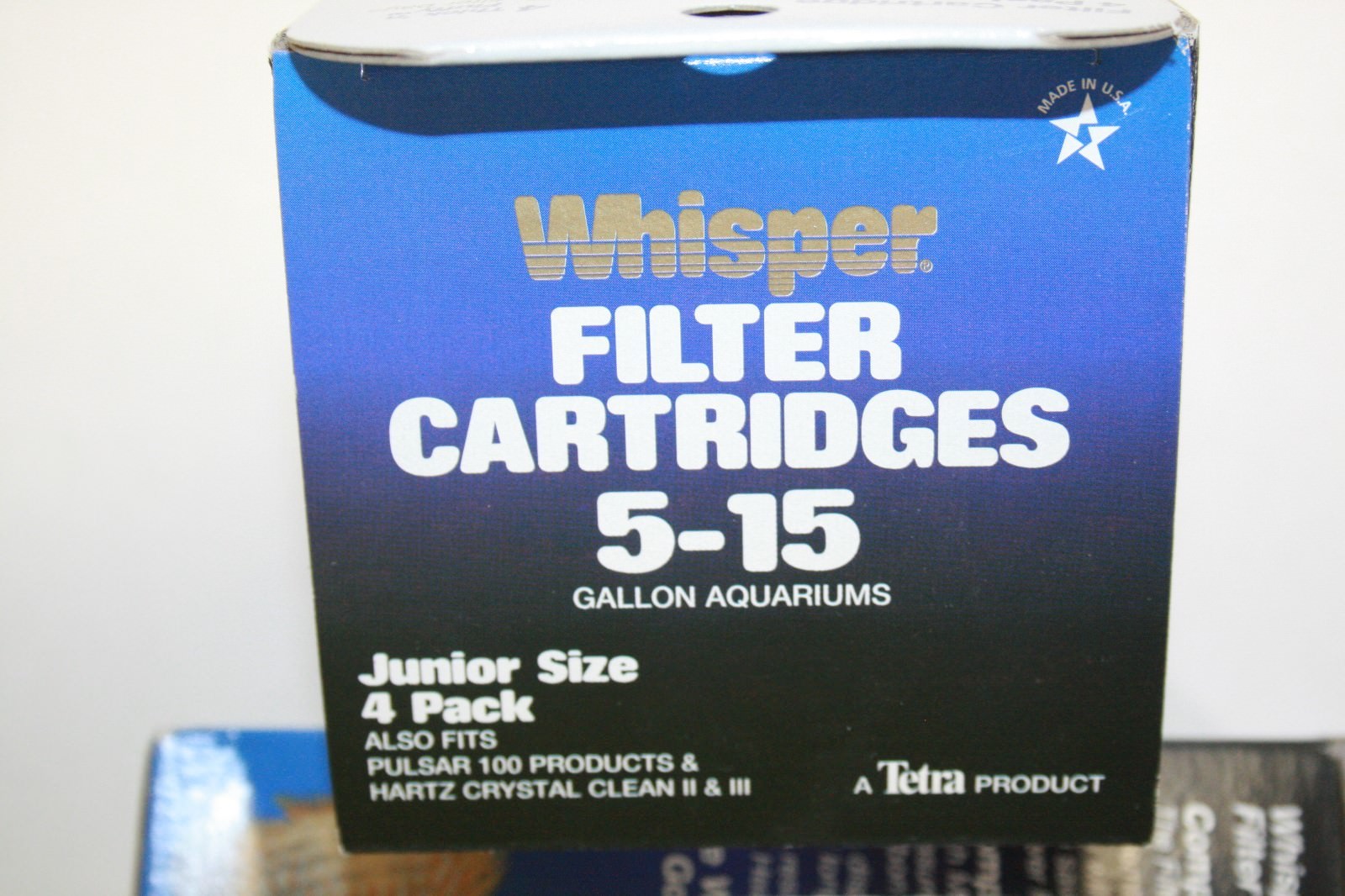 Genuine Tetra Whisper 8 Filter Cartridges 5-15 Gallon Aquariums Junior w/ Frame