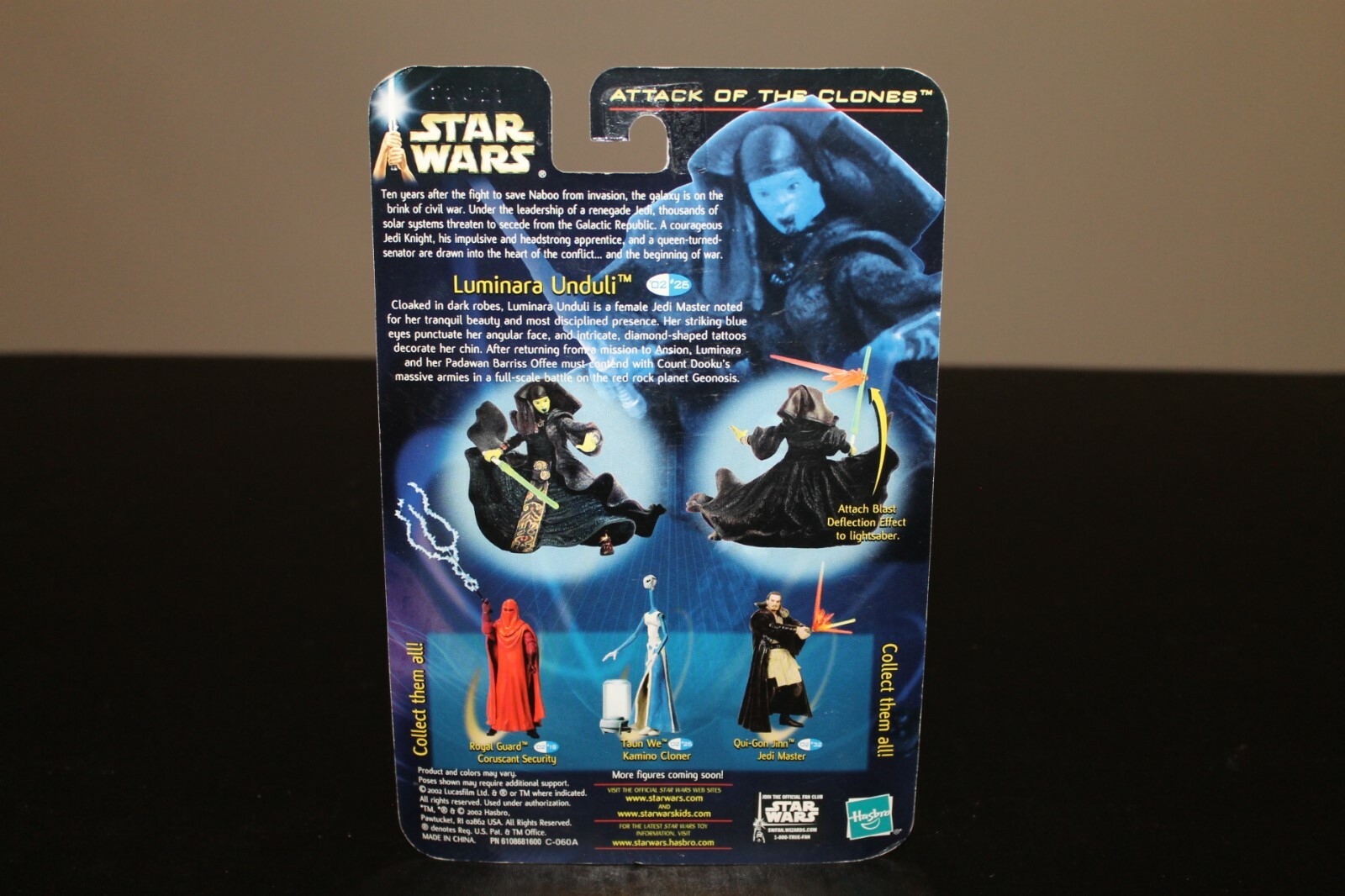 Star Wars Saga Luminara Unduli Jedi Master 2002 #26 MOC