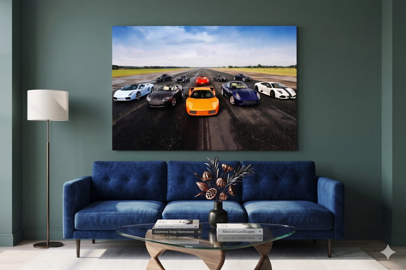 Supercars Ready To Rumble - CANVAS OR PRINT WALL ART
