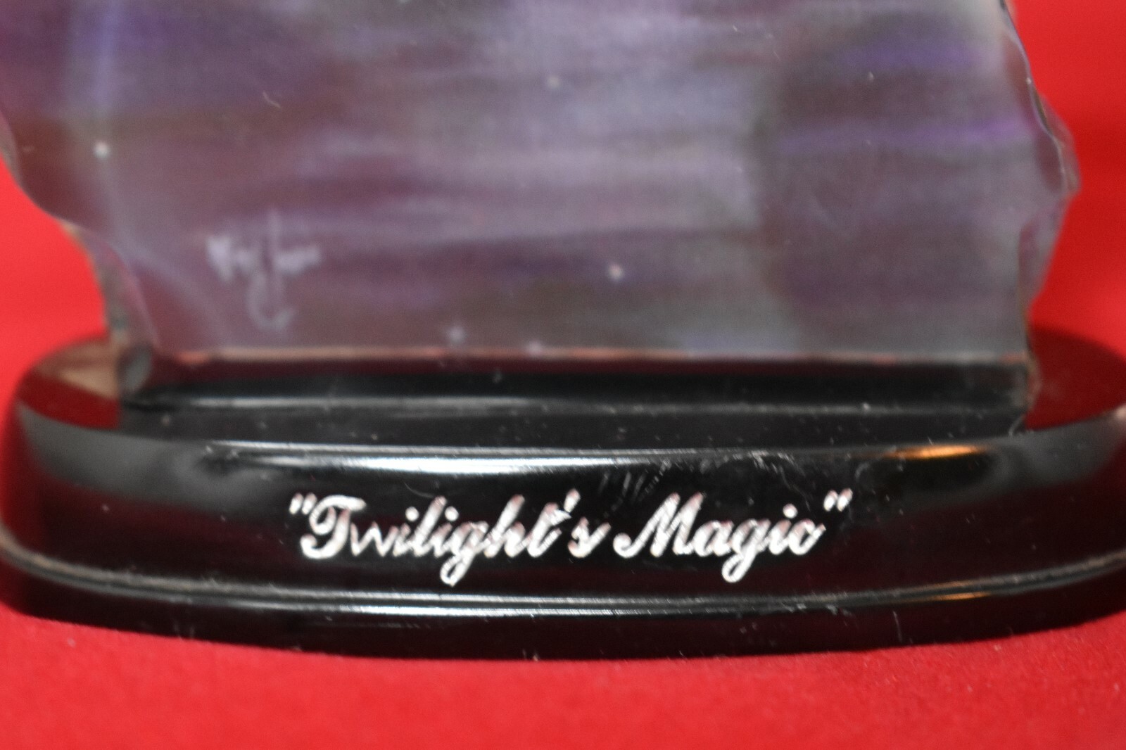 Unicorn Figurine Twilight's Magic by Mimi Jobe Bradford Exchange 2002 numbered