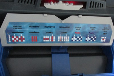 2001 HASBRO ELECTRONIC BATTLESHIP ADVANCED MISSION GAMEBOARD (only)