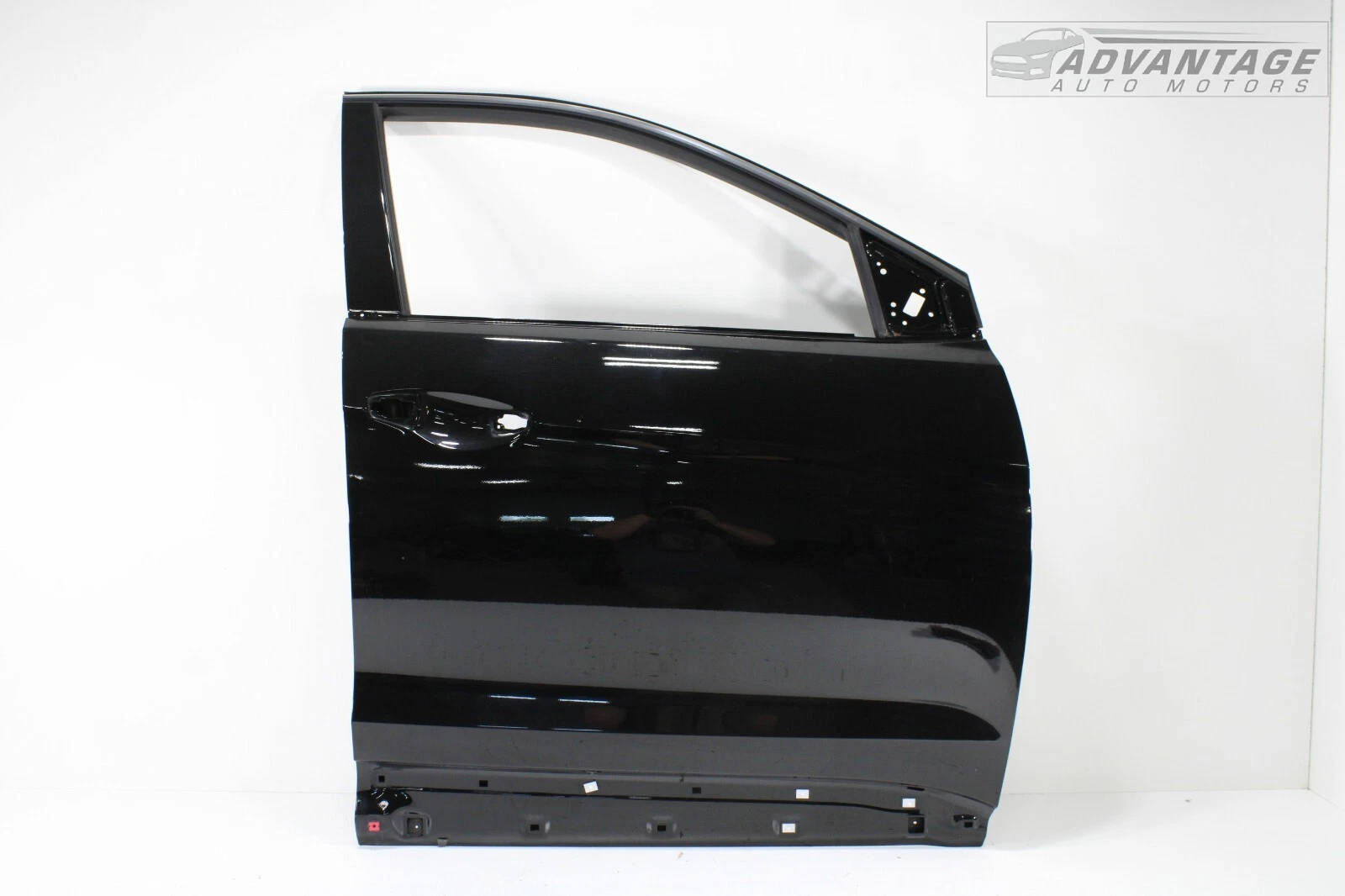2013-2017 HYUNDAI SANTA FE FRONT RIGHT PASSENGER SIDE DOOR PANEL BLACK PEARL OEM