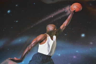 MICHAEL JORDAN CHICAGO BULLS RARE SET OF POSTERS AEROSPACE & PLAY BALL BARONS