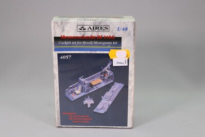 ZF061 AIRES 1/48 Maquette Kit Avion Messerschmitt Bf-110G Cockpit Set Réf 4057