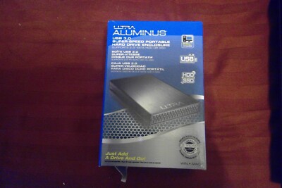 Ultra Aluminus USB 3.0 Super-Speed Portable Hard Drive Enclosure 