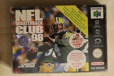 NFL Quarterback Club 98 - OVP/Boxed Nintendo 64 N64 PAL
