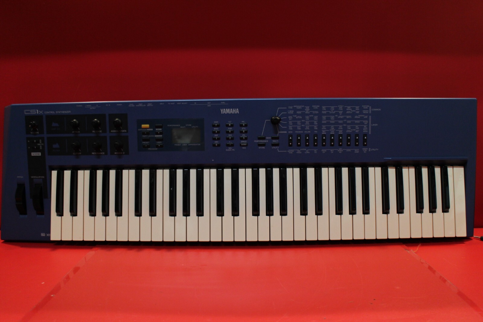 USED YAMAHA CS-1X Keyboard cs1x Vintage Synth Synthesizer