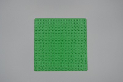 LEGO Basisplatte 16x16 Noppen Rasen grün Green Baseplate 16x16 3867