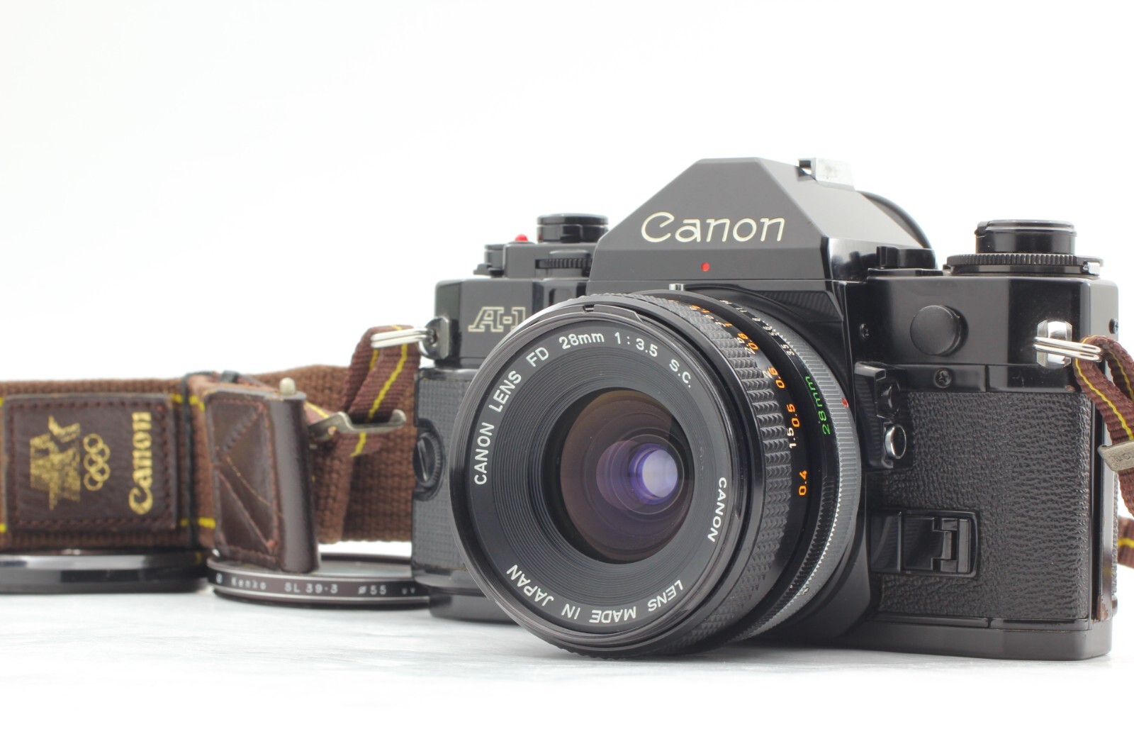 Canon キャノン AE-1 P FD 28mm f/3.5 EXC+5】 Canon A-1 35mm Film Camera w/ FD 28mm F3.5 S.C. 