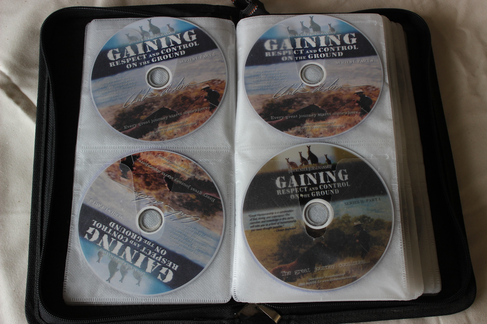 Clinton Anderson Horse Training DVDs - 62 Individual DVDs Included