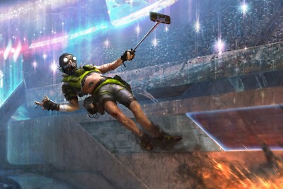 Apex Legends Octane Poster Wall Art Home Decor Photo Prints 16x24, 20x30, 24x36''