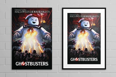 Ghostbusters Halloween Horror Nights 2019 Poster HHN Universal Studios