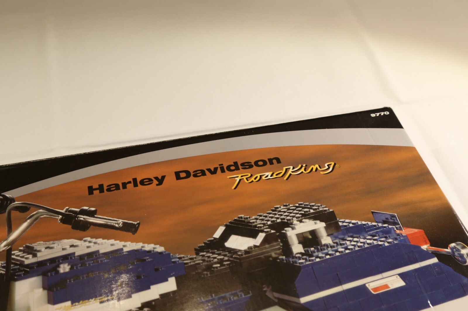 Mega Bloks Pro Builder Series Harley Davidson Road King 1300 Pcs Complete 9770