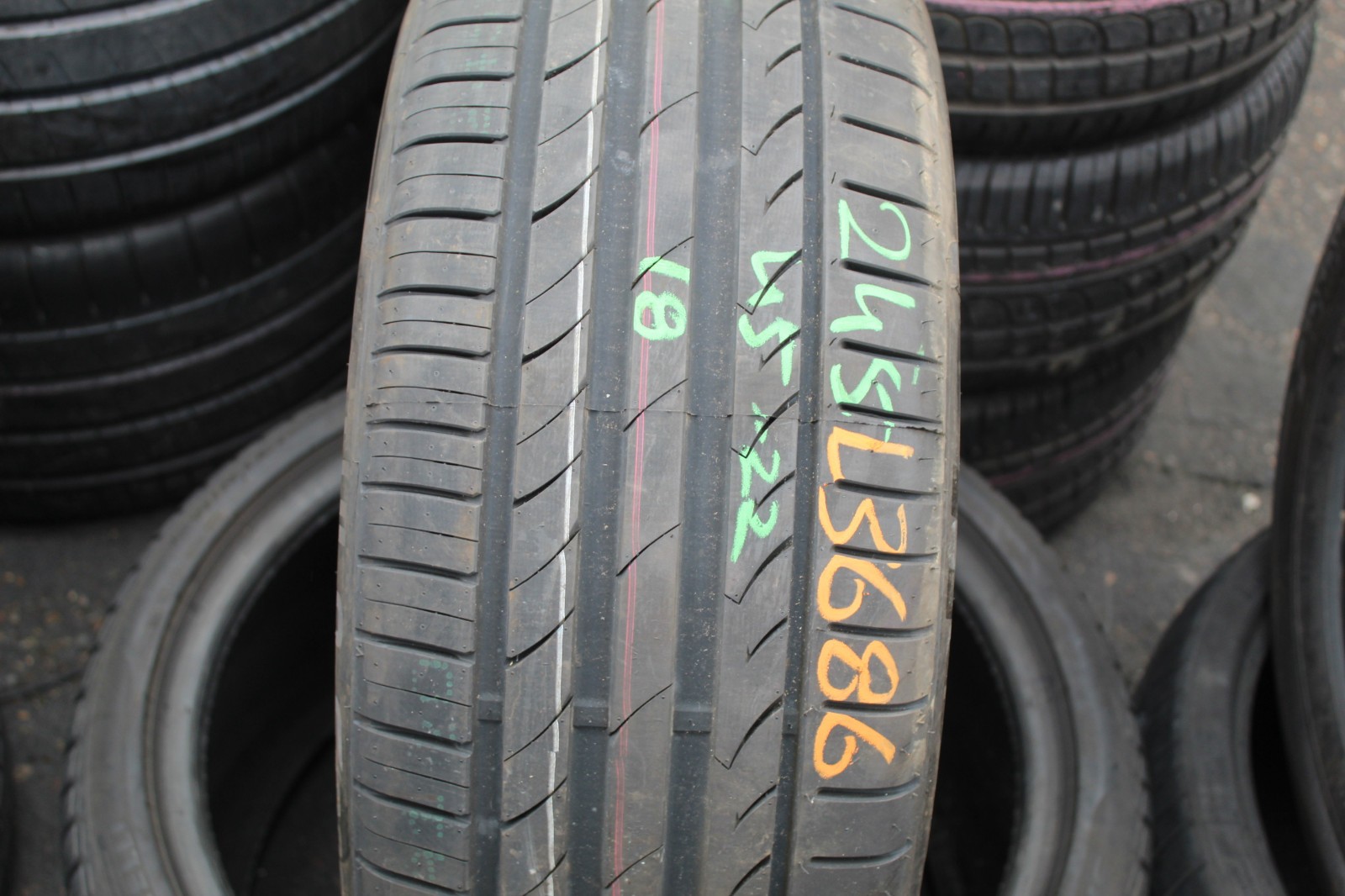 New 245 45 18 Rotala, Setulla SRace RU01, 100Y, x1 Single Tyre (F1_tyres) L3686
