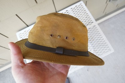 filson tin cloth bush hat xl