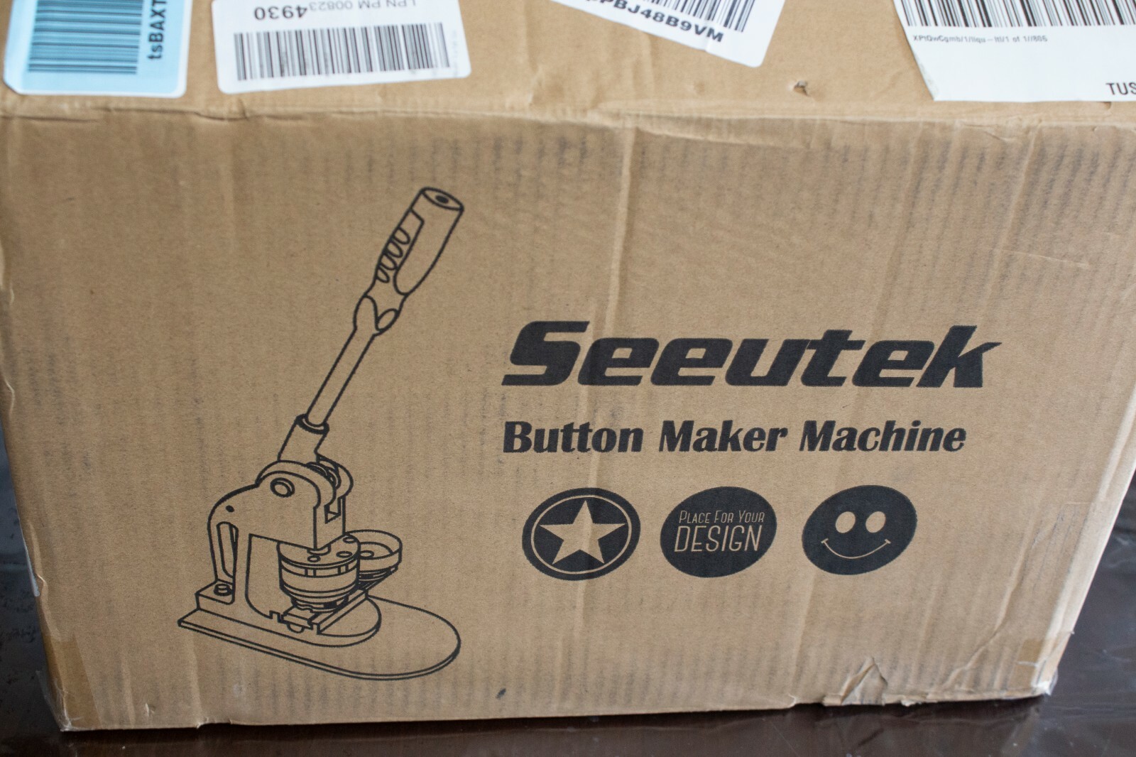 Seeutek 2-1/4 inch 58mm Button Maker Machine DIY