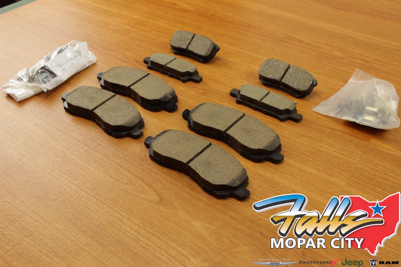 20072017 Jeep Compass Patriot Front & Rear Brake Pad Set Mopar OEM eBay