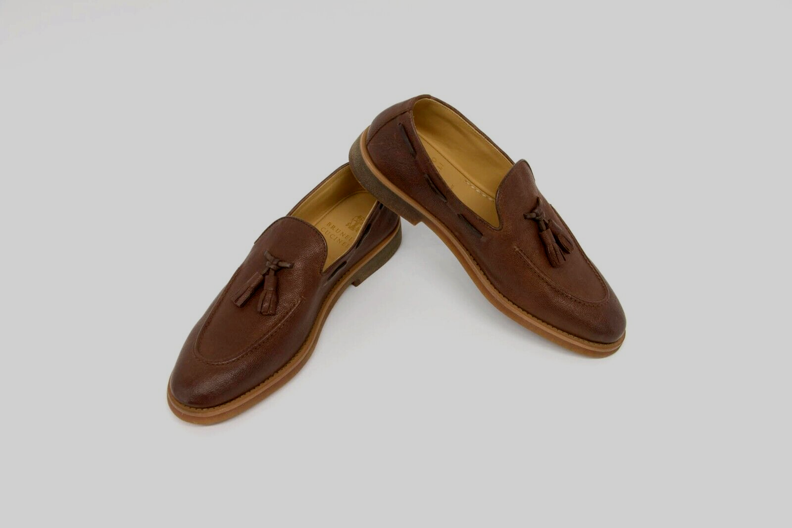 BRUNELLO CUCINELLI イントレチャートローファー41
