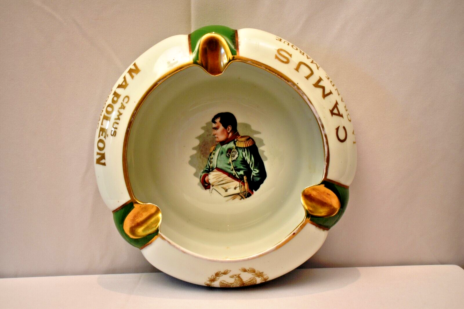 【未開栓】CAMUS NAPOLEON REVOLUTION FRANCAISE Vintage Camus Napoleon Cognac Porcelain Ashtray Limoges