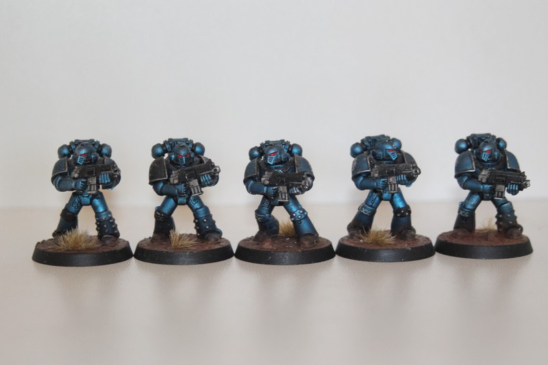 X5 Space Marines Mk Iv - Alpha Legion - Warhammer 40k 30k -  The Horus Heresy