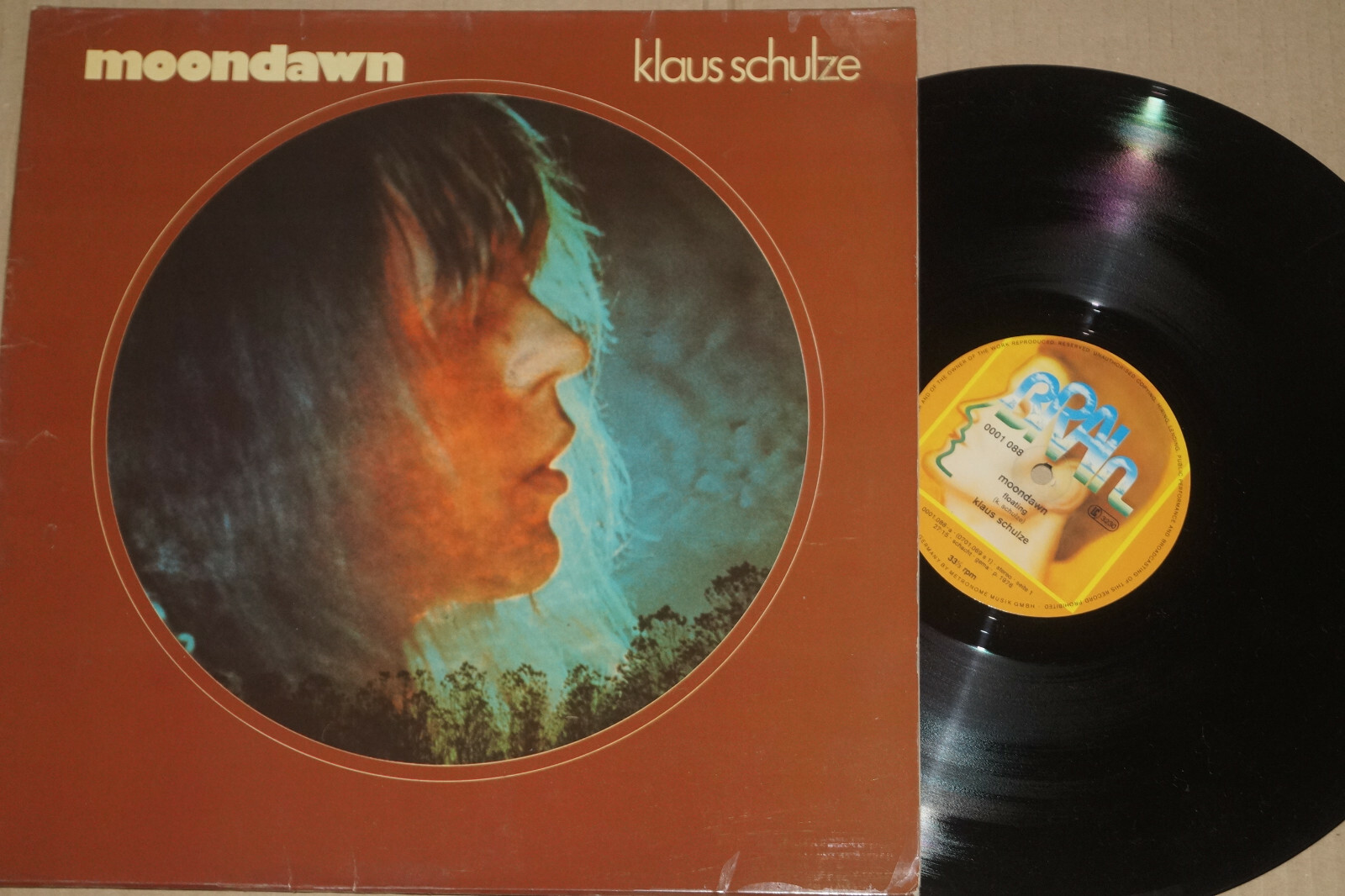Klaus Schulze ‎-Moondawn- LP Brain ‎(BRAIN 1088) | eBay