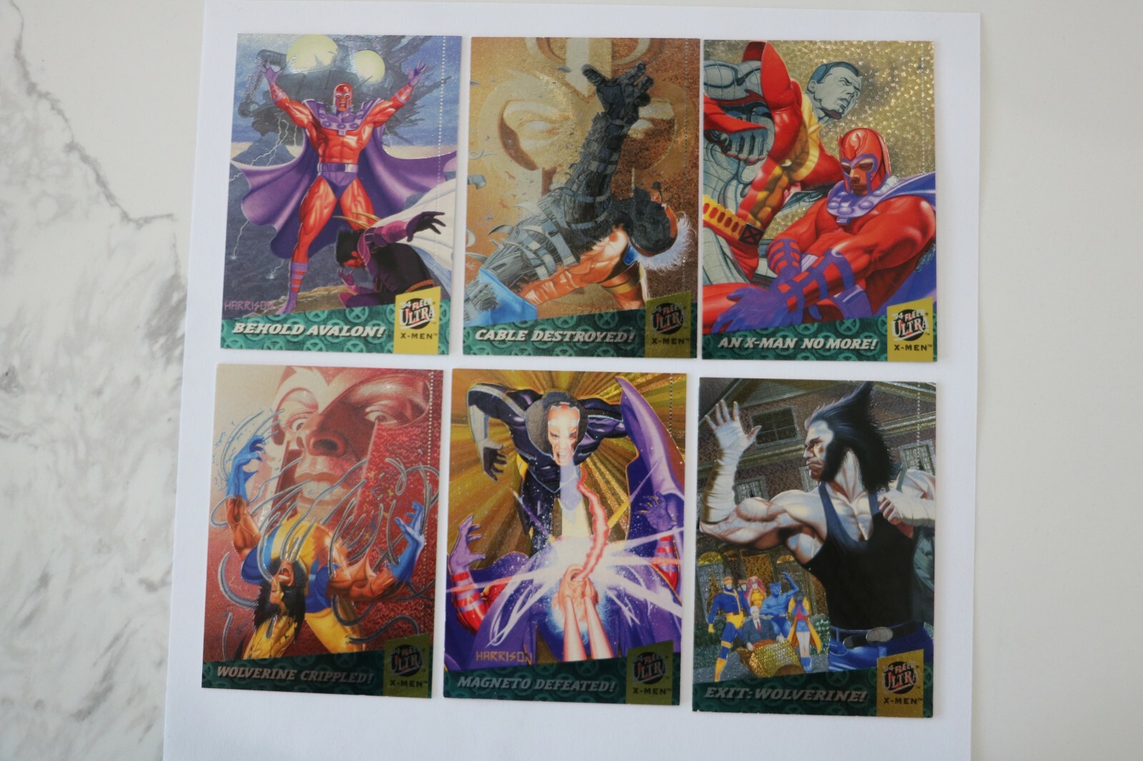 1994 Fleer Ultra Marvel X-Men Fatal Attractions Complete 6 1994 Fleer Ultra Marvel X-Men Fatal Attractions Complete 6