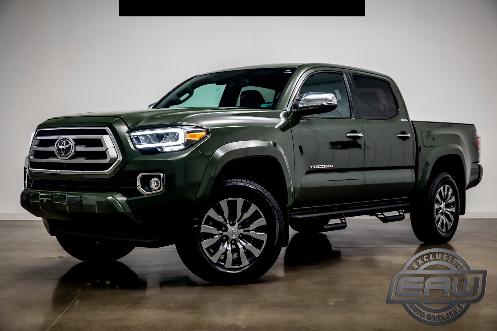 2021 Toyota 4wd Limited 19322 Miles Army Green Crew Cab Pickup