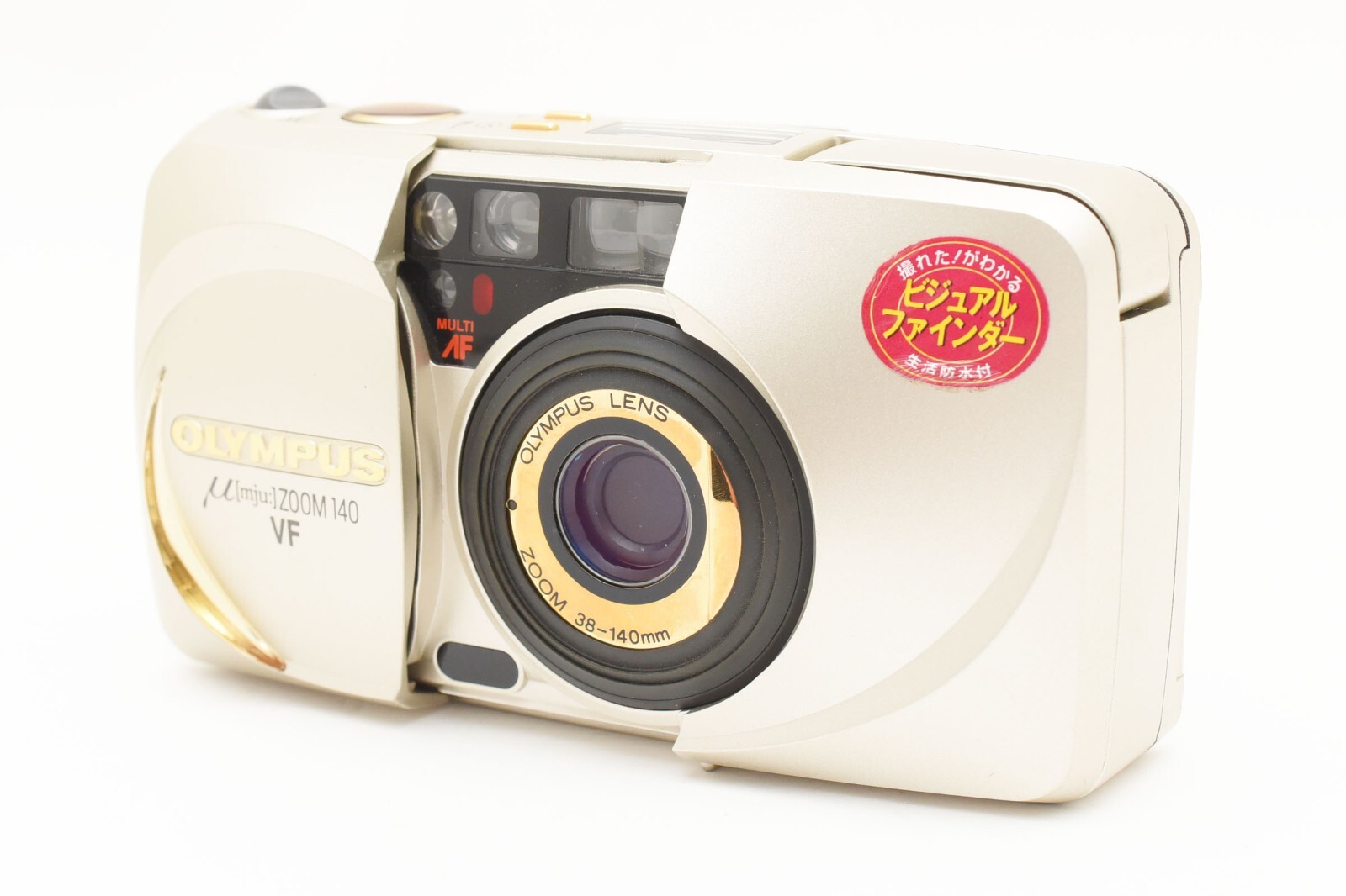 Mint] OLYMPUS μ mju Zoom 140 VF 35mm Point shoot Film Camera