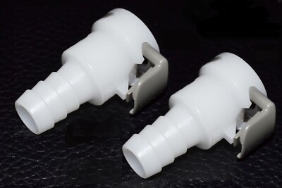 2 Pc 3/8'' ID Hose Connector Compatible with Select Comfort Sleep Number Air Pump