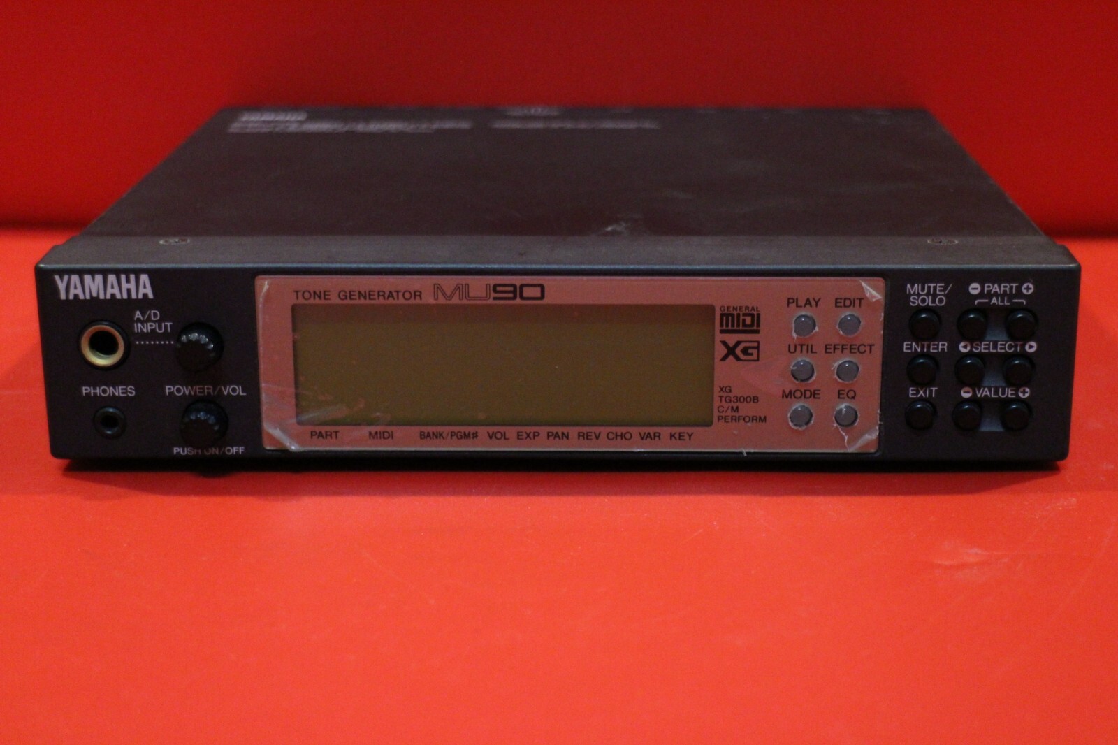 ヤマハ音源モジュール MU90 USED YAMAHA MU 90 Tone Generator Rack Synthesizer MIDI Sound