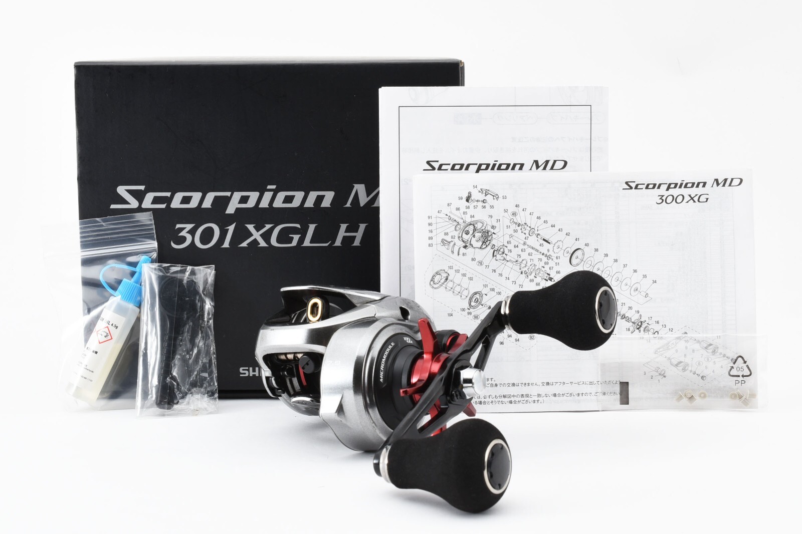 🌟EXC+5🌟 Shimano 21 Scorpion MD 301XGLH Left Baitcasting 🌟EXC+5🌟 Shimano 21 Scorpion MD 301XGLH Left Baitcasting