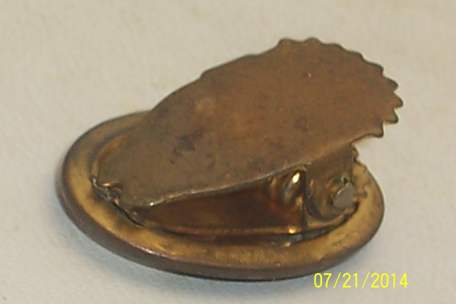 Vintage Victorian Enamel Guilloche Race Horse Clip Napkin Clip Lingerie Clip