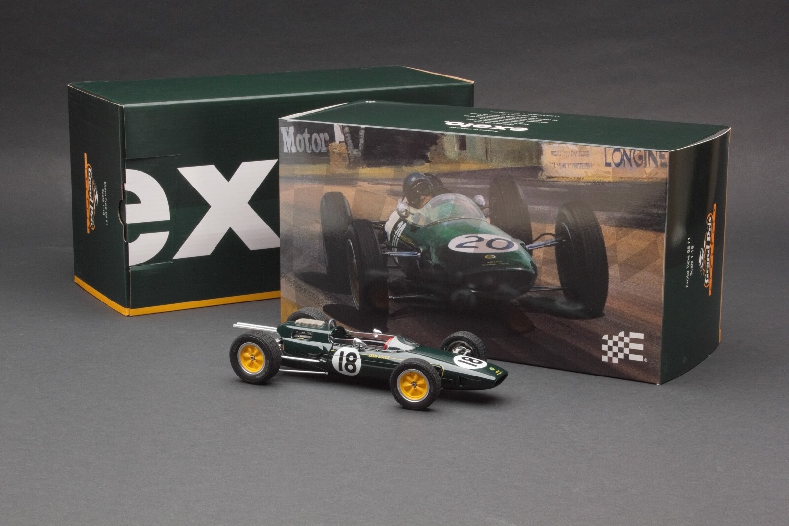 特価 exoto (1/18) ロータス 49 #5 Jim Clark Exoto | 1968 Exoto Lotus Type 49 | Winner, 1968 Grand Prix