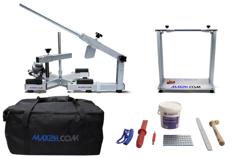 Max2h ReifenmontiergerÃ¤T Evox Mit Wuchtbock, Starterpaket (Klebegewicht Grau) Un
