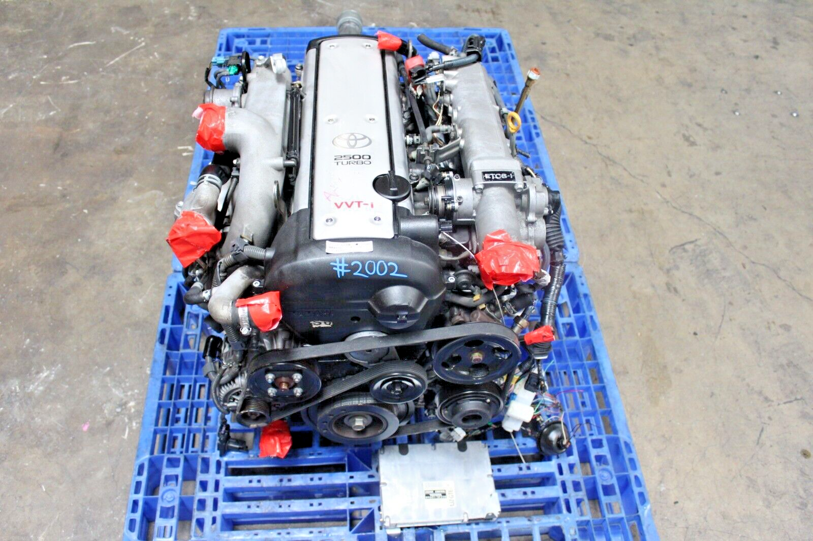 TOYOTA MARK II JZX110 2.5 VVTI TURBO ENGINE TRANS LOOM ECU TOYOTA MARK II JZX110 2.5 VVTI TURBO ENGINE TRANS LOOM ECU