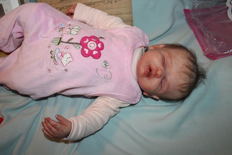 VollkÃ¶Rpersilikonbaby  Von Lilia Ziems, 55cm, 6,1 Kg, Limited Edition Milah