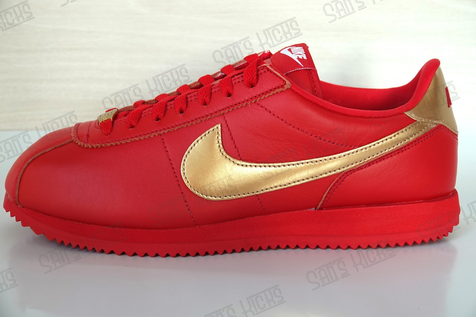 all red nike cortez