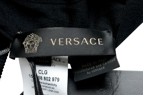 Pre-owned Versace Men's Wool Reversible Full Zip Windbreaker Jacket Us M It 50 In Multicolor